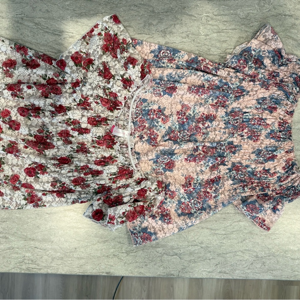 Floral Print Blouses (2)